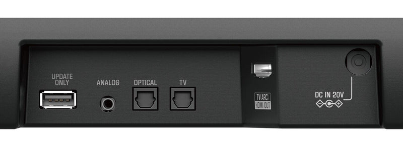 Barre de son compacte à 2.0 canaux YAMAHA avec DolbyMD Digital et caisson d’extrêmes graves intégré (SR-C20A)