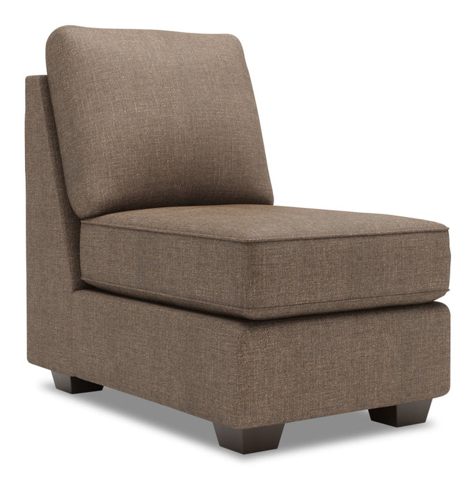 Fauteuil sans accoudoirs Roll de la collection Sofa Lab - Luna Praline