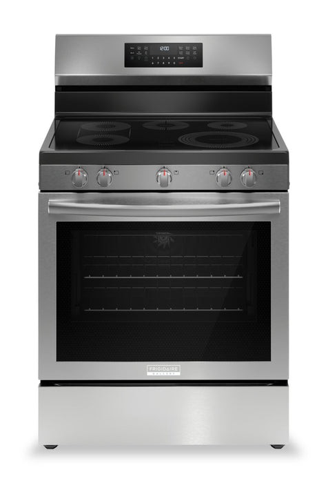 Cuisinière électrique Frigidaire Gallery de 5,3 pi³ avec convection totale et friture à air - acier inoxydable Smudge-ProofMD - GCRE306CBF