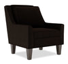Fauteuil d’appoint club Sofa Lab personnalisable de 29 po fabriqué au Canada en tissu de chenille - brun Luxury Chocolate