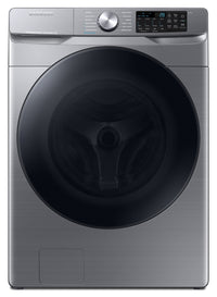 Laveuse à la vapeur Samsung à chargement frontal de 5,2 pi³ - grise - superposable - WF45B6300AP/US