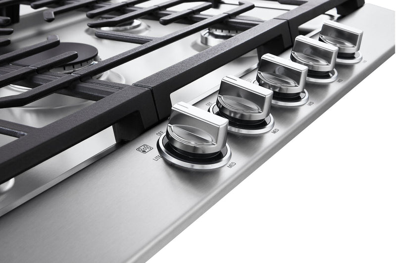 Surface de cuisson à gaz LG de 30 po à 5 éléments - acier inoxydable Smudge-ProofMD - CBGJ3023S