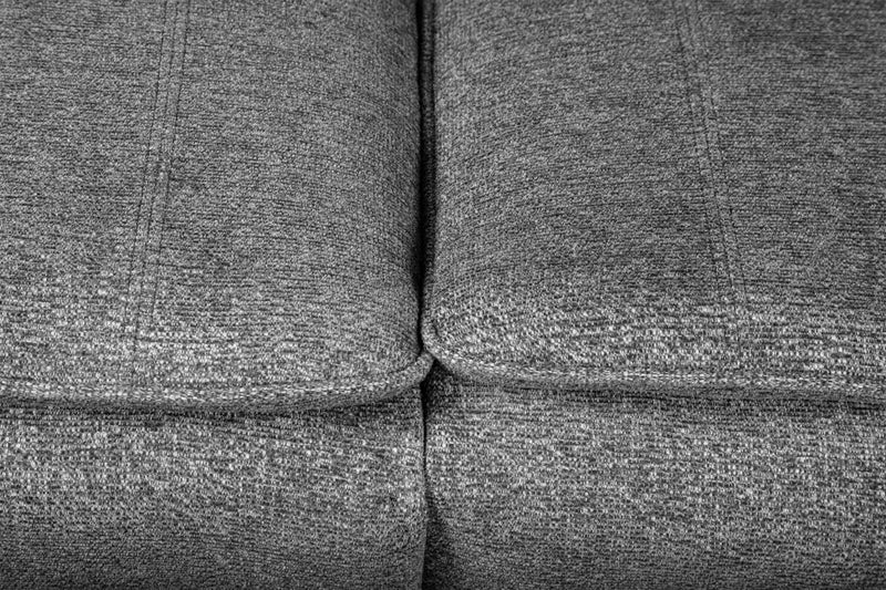 Causeuse à inclinaison électrique Chandler de 60 po en tissu de chenille - gris