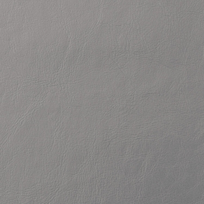 Tête de lit rembourrée Estel en tissu de cuir végétalien gris avec capitonnage à boutons - format lit simple