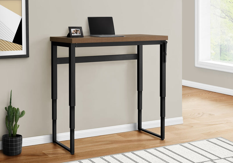 Bureau Kai de 47,25 po à hauteur réglable - noyer