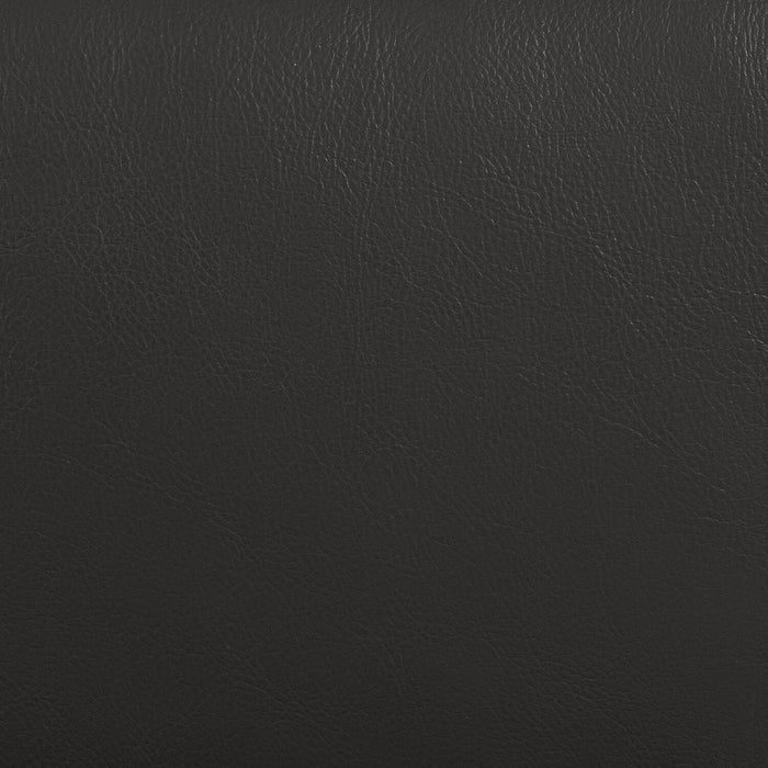 Sofa à inclinaison électrique Chandler de 82 po en tissu d’apparence cuir avec ports USB - gris