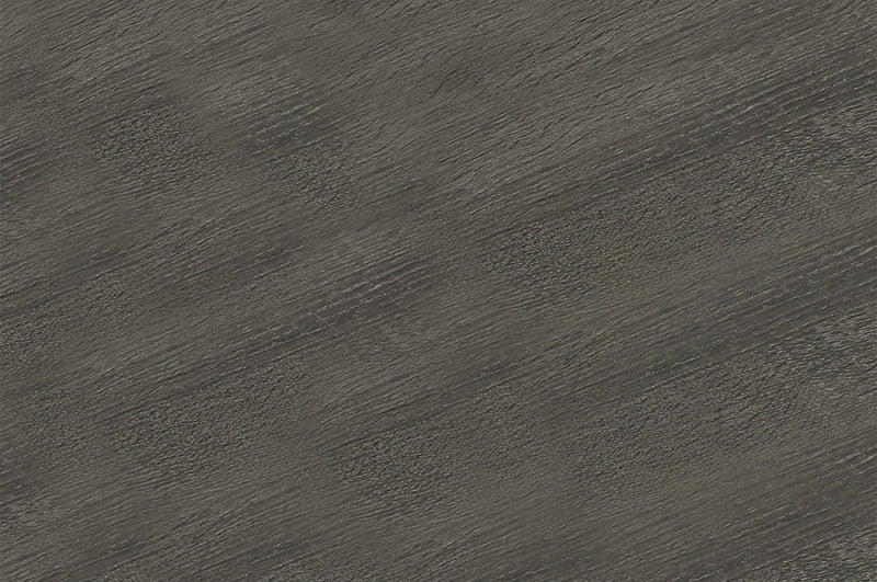 Ensemble de salle à manger Tuxedo 5 pièces avec table de 72 po (L), dessus en verre, base piédestal et 4 chaises - gris