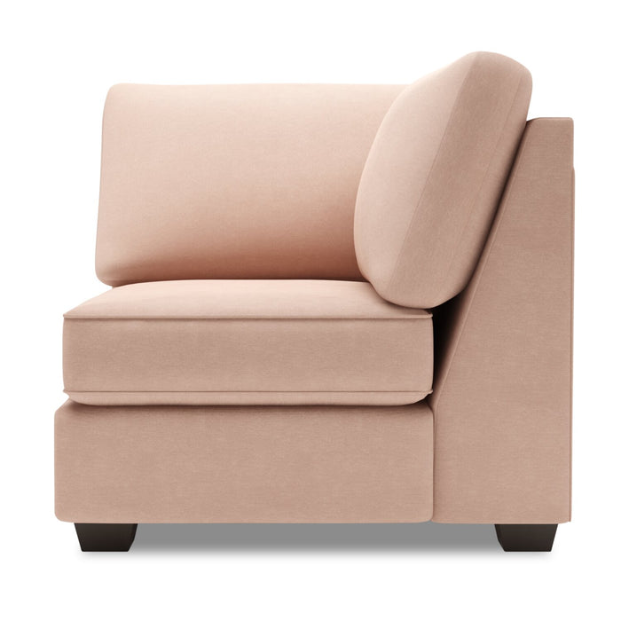 Fauteuil carré en coin Roll de la collection Sofa Lab - Pax Rose
