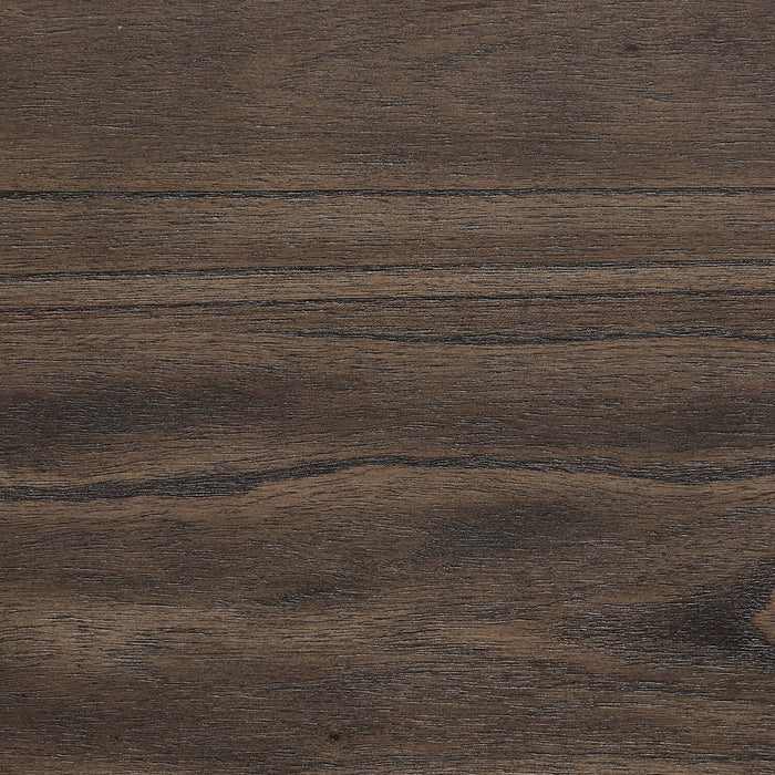 Miroir de commode de chambre à coucher Kane - brun