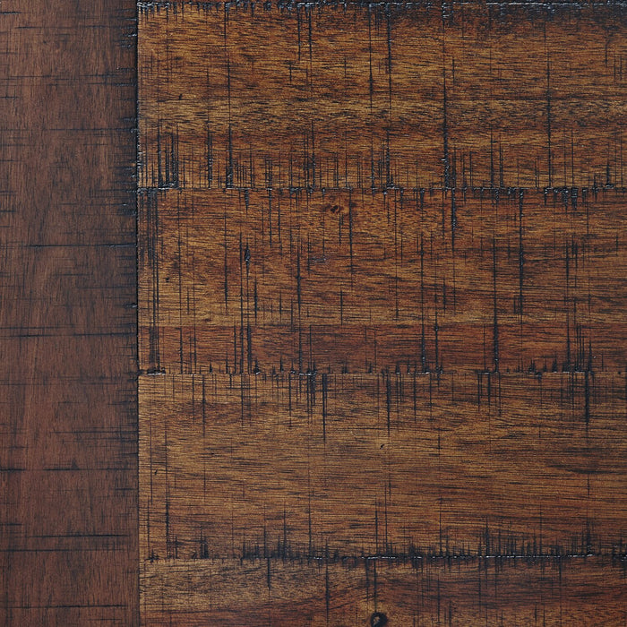 Bureau Baldridge de 60 po à 2 tiroirs - brun rustique