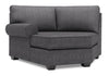 Fauteuil Cuddler de gauche Roll de la collection Sofa Lab - Luxury Charcoal