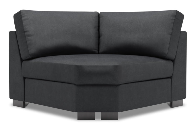 Fauteuil courbé en coin Track de la collection Sofa Lab - Pax Pepper