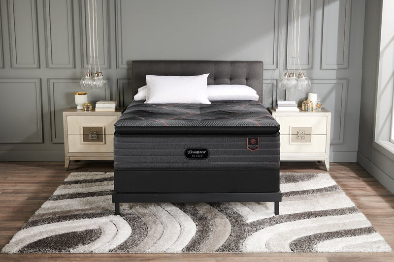 Ensemble sommier divisé à profil bas Signature de Beautyrest BlackMD pour grand lit