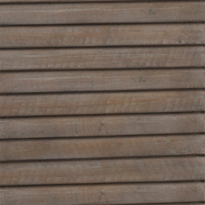 Table de bout traditionnelle Lancaster de 20 po avec rangement et tablette - grise et pin bronze
