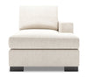Fauteuil long de gauche Track de la collection Sofa Lab - Luxury Sand
