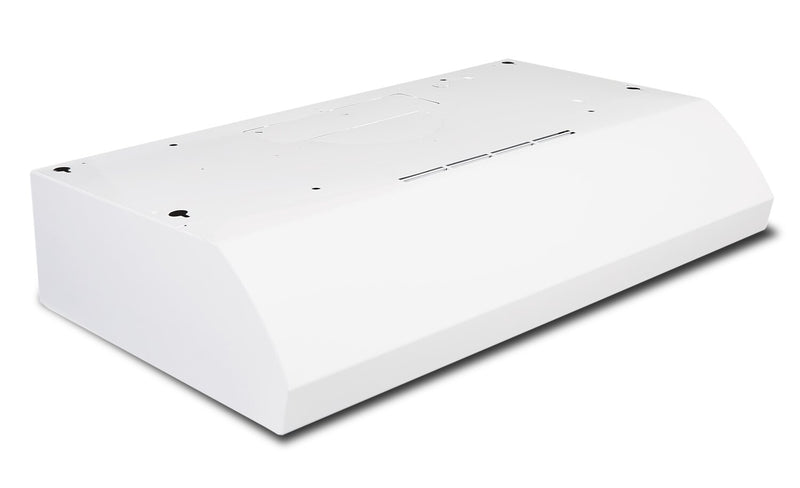 Hotte de cuisinière sous l'armoire Broan de 30 po convertible de 4 façons - BXT130WWC