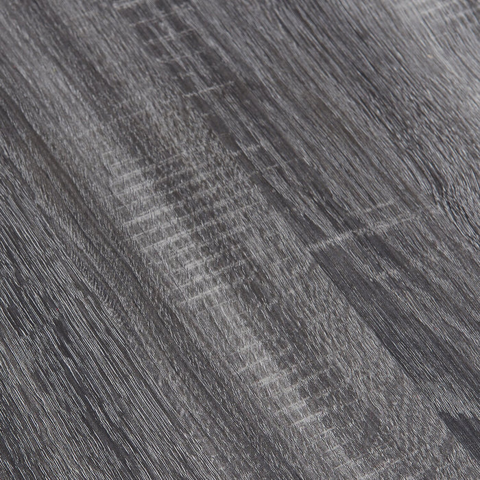 Table de fauteuil Torry de 13,75 po avec tiroir - gris vieilli