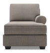 Fauteuil long de gauche Roll de la collection Sofa Lab - Luna Smoke