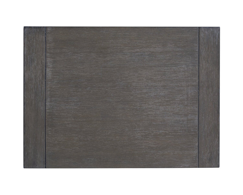 Table de nuit Koda de 23,7 po (L) x 23,7 po (H) à 2 tiroirs en acacia - grise