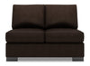 Causeuse sans accoudoirs Track de la collection Sofa Lab - Luxury Chocolate