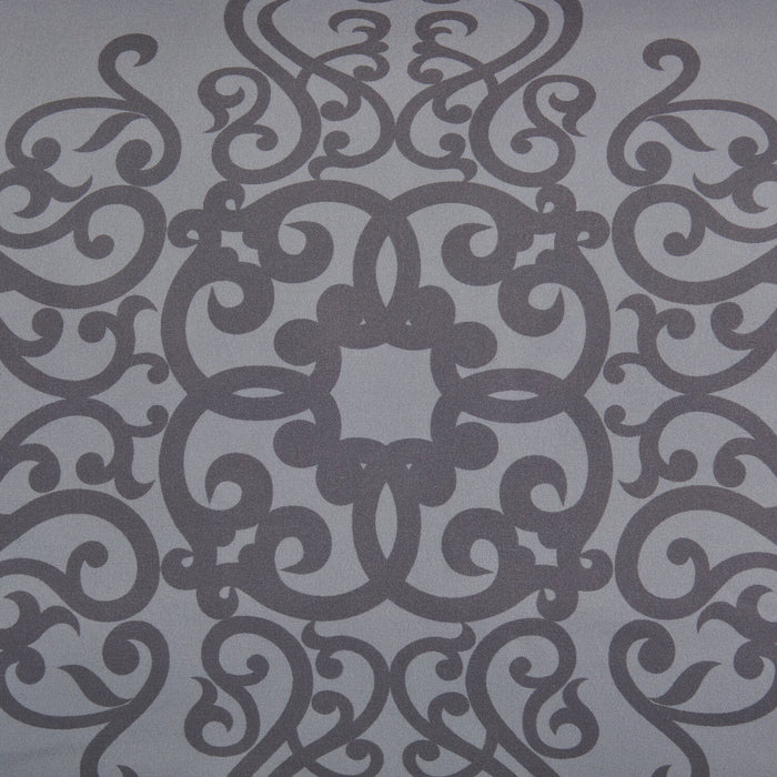 Ensemble d'édredon Arista 4 pièces pour lit double ou grand lit - gris