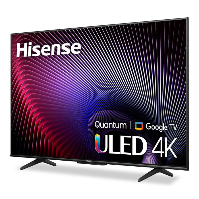  Téléviseur Hisense ULED 4K de 55 po avec boîtes quantiques et Google TVMC