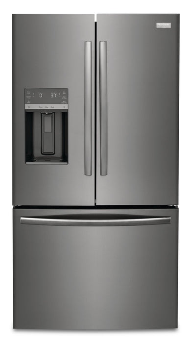 Réfrigérateur Frigidaire Gallery de 27,8 pi³ et de 36 po de profondeur standard à portes françaises - acier inoxydable noir Smudge-ProofMD - GRFS2853AD