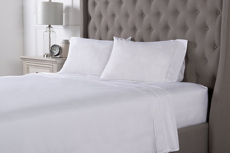 Ensemble de draps Ultra Advanced MasterguardMD 4 pièces pour lit double - blanc