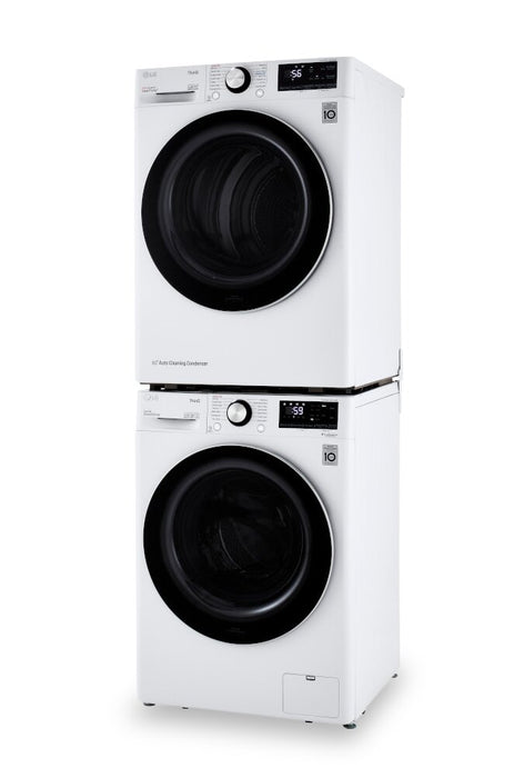 Laveuse intelligente chargement frontal 2,6 pi³ et sécheuse intelligente avec pompe à chaleur Heat Pump 4,2 pi³ LG