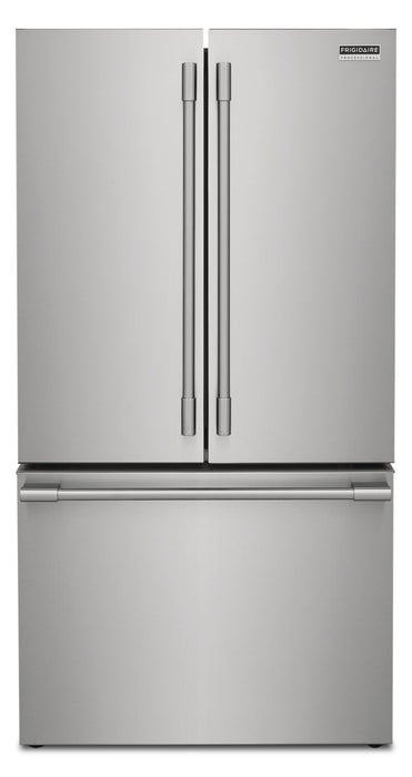 Réfrigérateur Frigidaire Professional de 23,3 pi³ et de 36 po de profondeur comptoir à portes françaises - acier inoxydable Smudge-ProofMD - PRFG2383AF