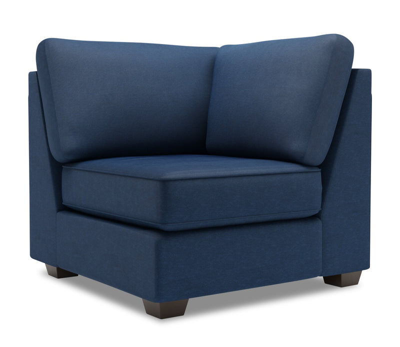Fauteuil carré en coin Roll de la collection Sofa Lab - Pax Navy