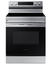 Cuisinière intelligente électrique amovible Samsung de 6,3 pi³ avec nettoyage à la vapeur - acier inoxydable - NE63A6111SS/AC
