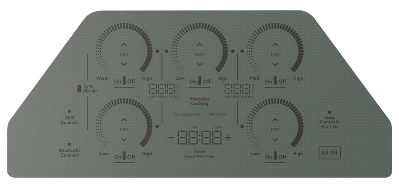 Surface de cuisson électrique Café de 36 po à 5 éléments - acier inoxydable - CHP90362TSS