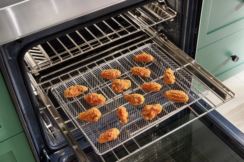 Cuisinière à induction KitchenAid de 6,4 pi³ avec friture à air et technologie AquaLiftMD - acier inoxydable - KSIS730PSS