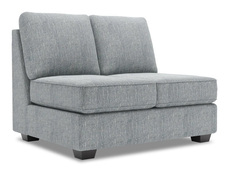 Causeuse sans accoudoirs Roll de la collection Sofa Lab - Luna Pewter