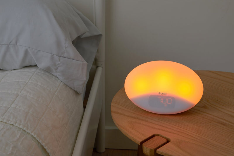 Réveil iHome Zenergy Sunrise avec thérapie par le son - IZBT110WFT