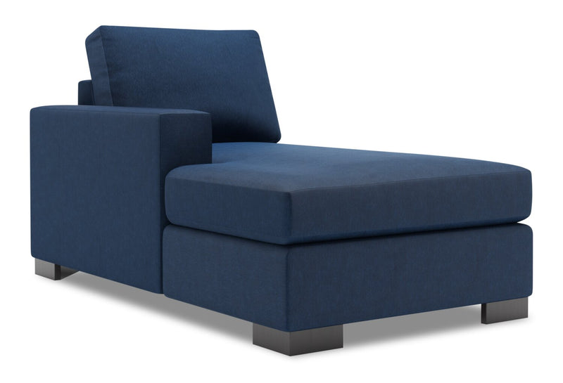 Fauteuil long de droite Track de la collection Sofa Lab - Pax Navy