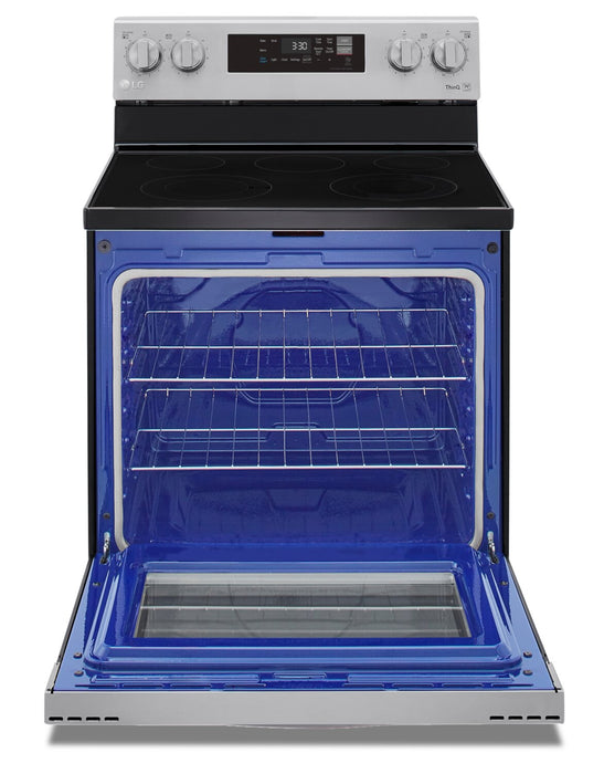 Cuisinière intelligente électrique LG de 6,3 pi³ avec EasyCleanMD - acier inoxydable - LREL6321S