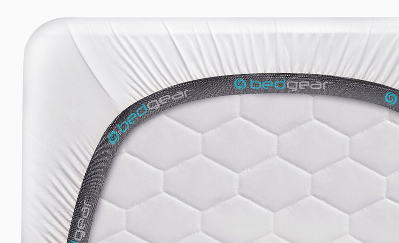 Ensemble de draps Dri-TecMD Bedgear 3 pièces pour lit simple - blanc