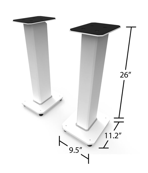 Socles de plancher creux pour haut-parleur Kanto Living SX de 26 po - SX26W