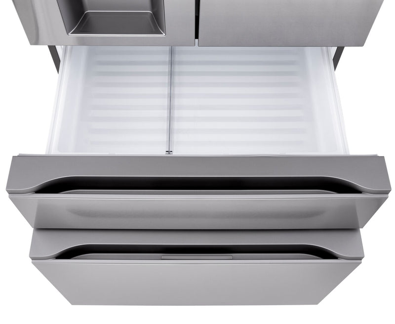 Réfrigérateur LG de 29 pi³ et de 36 po à portes françaises - acier inoxydable Smudge-ProofMD - LF29S8330S