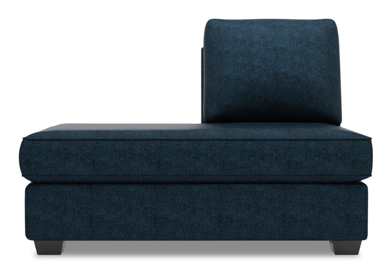 Rallonge pour fauteuil long de gauche Roll de la collection Sofa Lab - Luxury Indigo