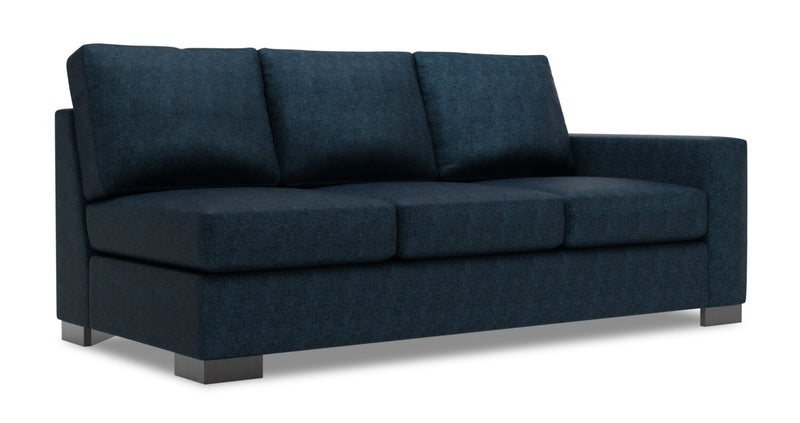 Sofa-lit de droite Track de la collection Sofa Lab - Luxury Indigo