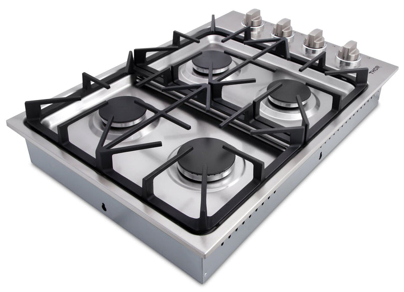 Surface de cuisson à gaz professionnelle Thor Kitchen de 30 po – TGC3001