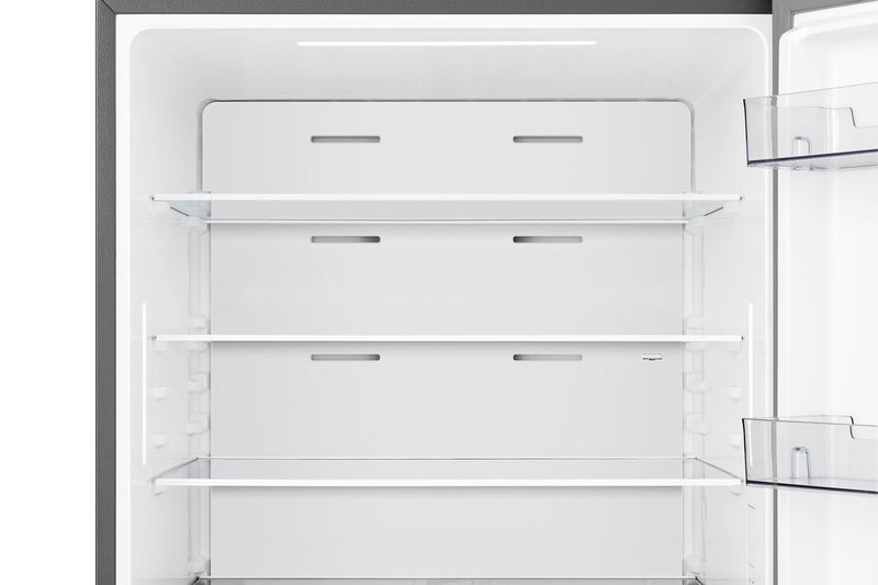 Réfrigérateur Hisense de 22,3 pi³ et de 31,3 po à congélateur inférieur - acier inoxydable - RB22A2FSE