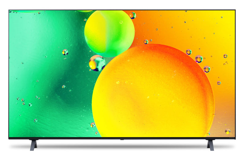 Téléviseur intelligent NanoCell LG HD 4K de 75 po à 60 Hz avec HDR10+, HGiG et ThinQMD (75NANO75UQA.ACC)