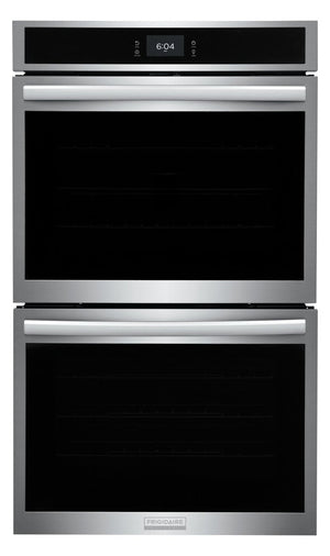 Four mural double électrique Frigidaire Gallery de 5,3/5,3 pi³ et de 30 po avec convection totale - acier inoxydable Smudge-ProofMD - GCWD3067AF