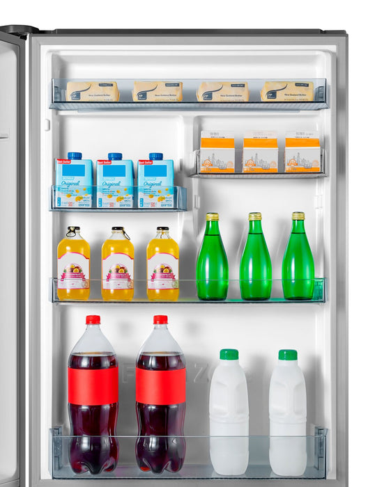 Réfrigérateur Hisense de 14,7 pi³ et de 27,7 po à congélateur inférieur - titane - RB15A2CSE