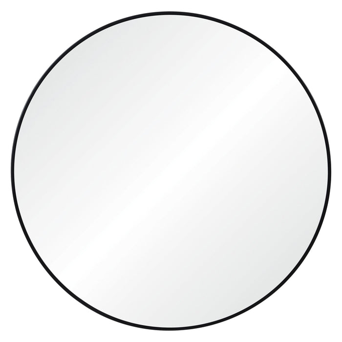 Miroir rond noir - 30 po x 30 po