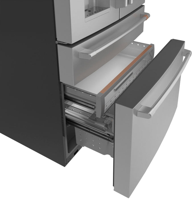 Réfrigérateur Café de 22,3 pi³ et de 36 po à 4 portes - acier inoxydable - CXE22DP2PS1